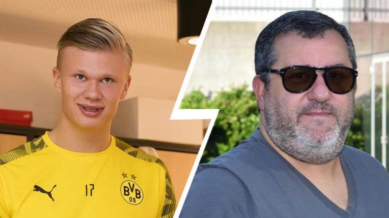 Raiola mohon marrëveshjen me kandidatin për president të Barcelonës për Haaland