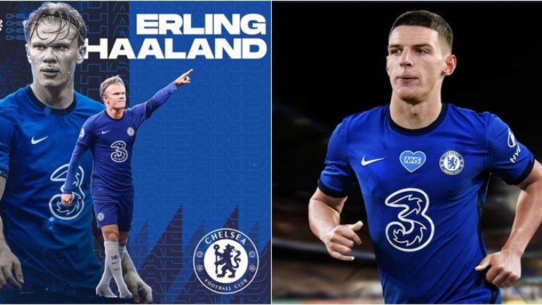 Asgjë nuk keni parë nga Chelsea – The Blues e bëjnë prioritet transferimin e Haaland dhe Rice