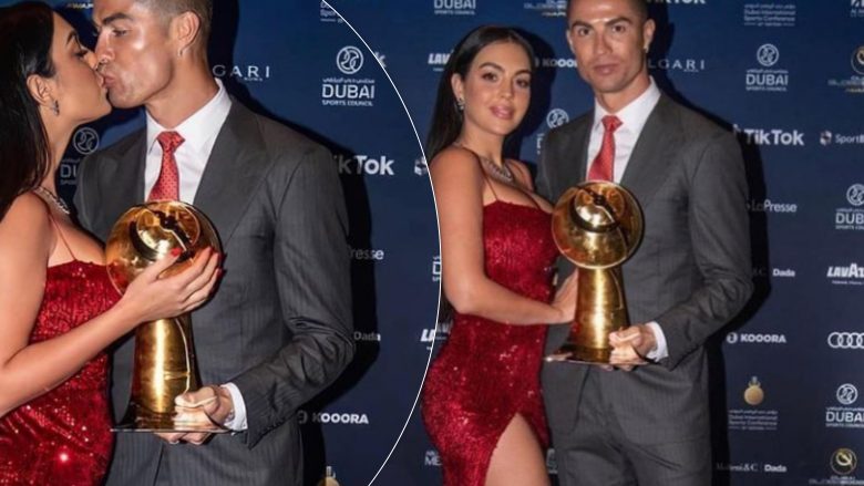 Georgina Rodriguez sërish zgjedh të vishet nga kreatorja Lia Stublla