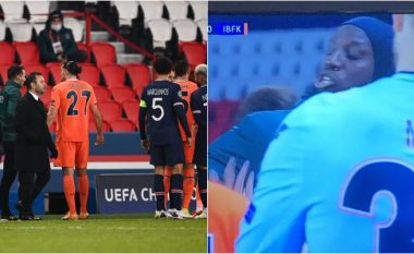 Ndërpritet ndeshja PSG – Basaksehir – fyerje raciste nga gjyqtari i katërt ndaj asistentit të Okan Buruk