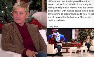 Ellen DeGeneres infektohet me coronavirus
