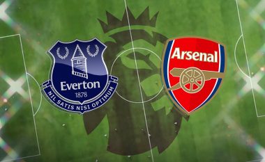 Formacionet zyrtare: Everton për vazhdimësi, Arsenali për këndellje