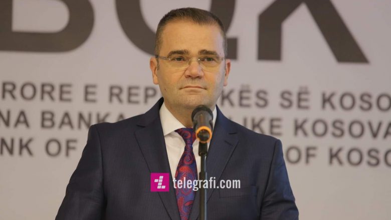 Guvernatori Mehmeti: Rritja ekonomike e Kosovës vlerësohet të jetë 10.5 për qind, u dhanë 1.8 miliard euro kredi
