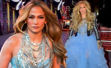 Jennifer Lopez duket si hirushja rrugëve të New Yorkut, teksa xhiron klipin e ri