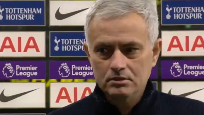 Mourinho e thotë edhe pas humbjes nga Leicesteri: Tottenhami ishte skuadra më e mirë