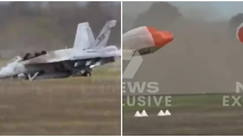 Shkatërrohet aeroplani australian 75 milionë dollarësh, për një “fije floku” shmanget tragjedia, pilotët katapultohen e FA-18F Super Hornet u ndal vetë