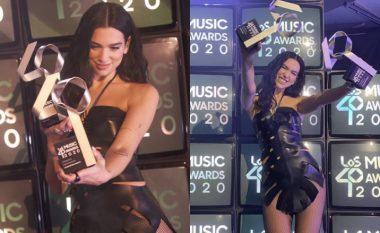 Dua Lipa e pathyeshme, fiton dy çmime të rëndësishme në LOS40 Music Awards 2020