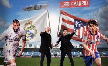 Real Madrid – Atletico Madrid, formacionet zyrtare të derbit të ‘çmendur’ lokal