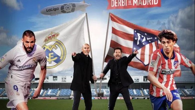 Real Madrid – Atletico Madrid, formacionet zyrtare të derbit të ‘çmendur’ lokal