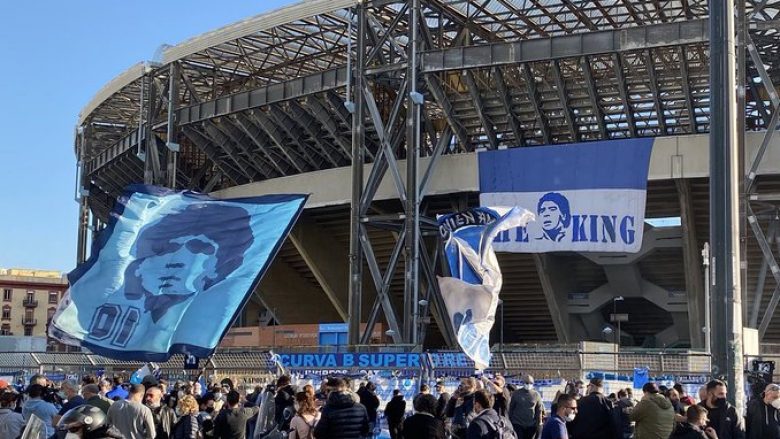 Priftërinjtë dalin kundër emërimit të stadiumit të Napolit në emrin e legjendës Diego Maradona