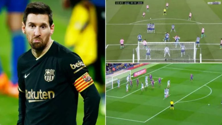 Ekipet e La Ligas kanë gjetur metodën se si të ndalojnë shënimin e golave të Messit nga goditjet e lira
