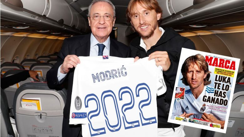 Modric arrin marrëveshje për rinovimin e kontratës me Real Madridin