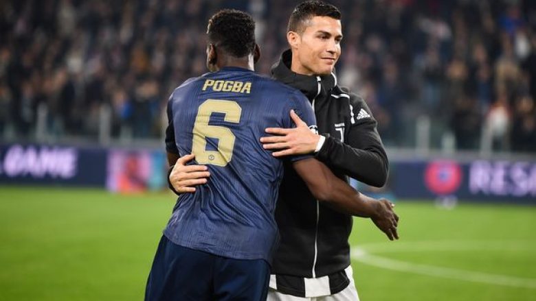 Juventusi i gatshëm ta ofrojë Ronaldon te Manchester Unitedi për Pogban