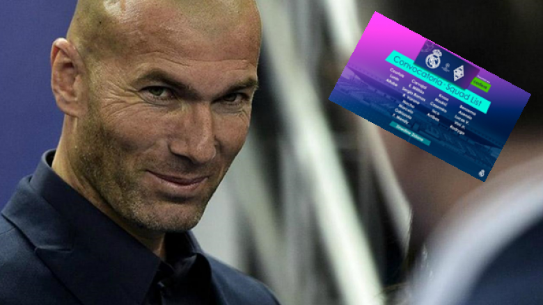 Real Madridi publikon listën e lojtarëve të ftuar për takimin ndaj Gladbachut