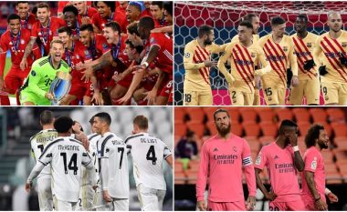 Renditja për klube e UEFA-s: Juventusi kalon Real Madridin, Bayern Munich mbetet i pari