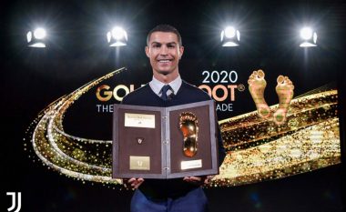 Cristiano Ronaldo pranon çmimin ‘Këmba e Artë’