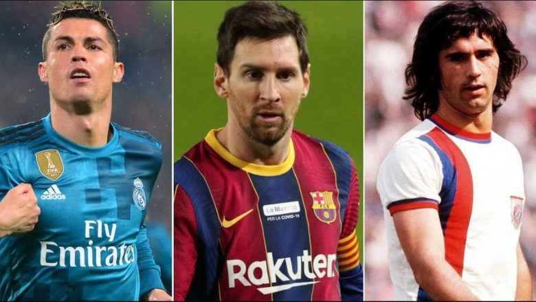 Messi, Pele dhe Ronaldo – 11-të lojtarët me më së shumti gola në histori për një klub të vetëm