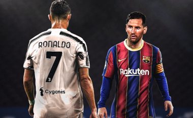 Ballë për ballë: Ronaldo dhe Messi – statistikat, golat, çmimet, trofetë