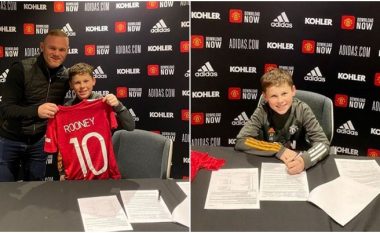 Djali i Wayne Rooneyn nënshkruan për Manchester Unitedin – vihet pas gjurmëve të babait