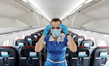 Stjuardesat në Kinë këshillohen të mbajnë pelena për mbrojtje nga COVID-19