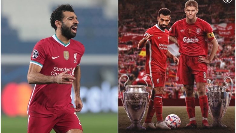 Salah në historinë e Liverpoolit, bëhet top shënues i klubit në Ligën e Kampionëve