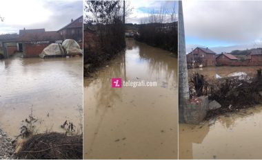 Vërshime në fshatin Shtaricë të Klinës