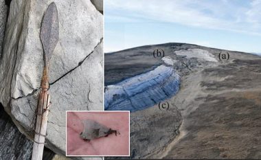 Zbulohen shigjeta antike që datojnë 6.000 vjet më parë, pasi sasi të mëdha të akullit shkrihen në shpatin malor norvegjez