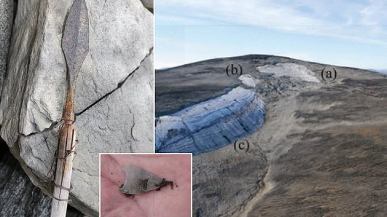 Zbulohen shigjeta antike që datojnë 6.000 vjet më parë, pasi sasi të mëdha të akullit shkrihen në shpatin malor norvegjez