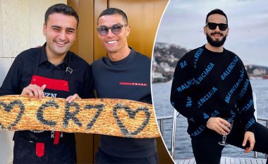 Videoja virale e takimit të Cristiano Ronaldos me kuzhinierin turk Burak Ozdemir, prezantohet me këngën e Capital T në TikTok