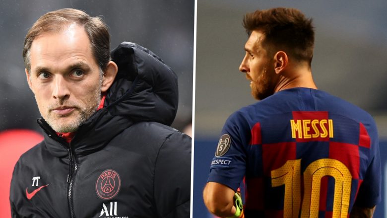 Tuchel bombardohet nga pyetjet e gazetarëve nëse Messi do t’i bashkohet Parisit?: Kam shumë respekt për Leon dhe Barcelonën