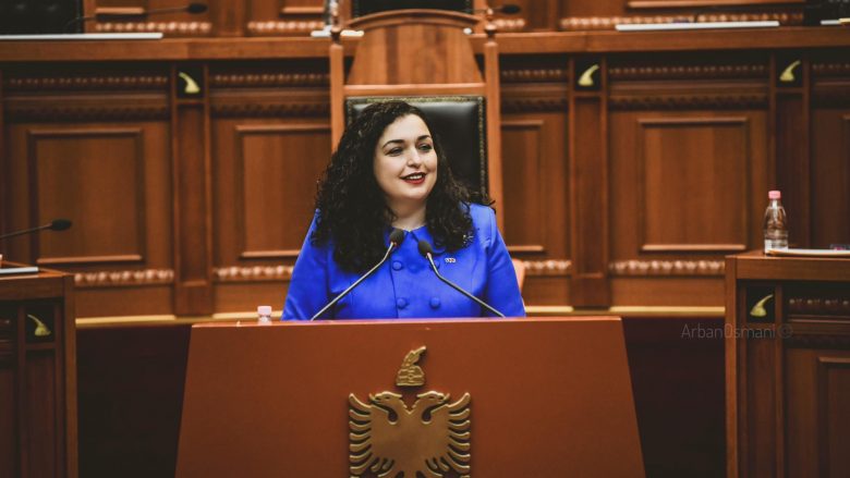Fjalimi i plotë i Vjosa Osmanit para deputetëve të Shqipërisë: Lidhjet tona po thellohen, dallimet në pikëpamje të jenë shtysë për kohezion nacional