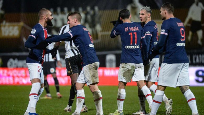 PSG fiton ngushtë ndaj Angers, kthehet lider në Ligue 1