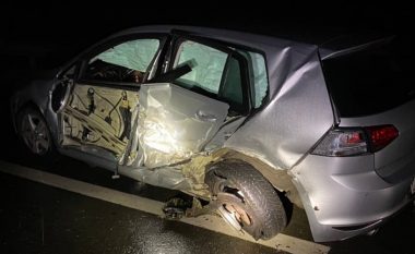 Katër të lënduar në aksidentin e mbrëmshëm në autostradën Prizren-Suharekë