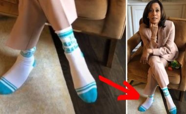 Kamala Harris dhe çorapet e saj janë bërë një hit në internet