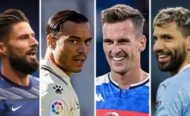 Real Madridi në kërkim të një sulmuesi – Aguero, Giroud, Milik dhe tre emra të talentëve në listë