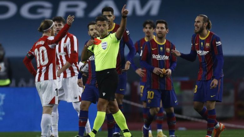 Barcelona njofton se do ta apelojë kartonin e kuq të Messit