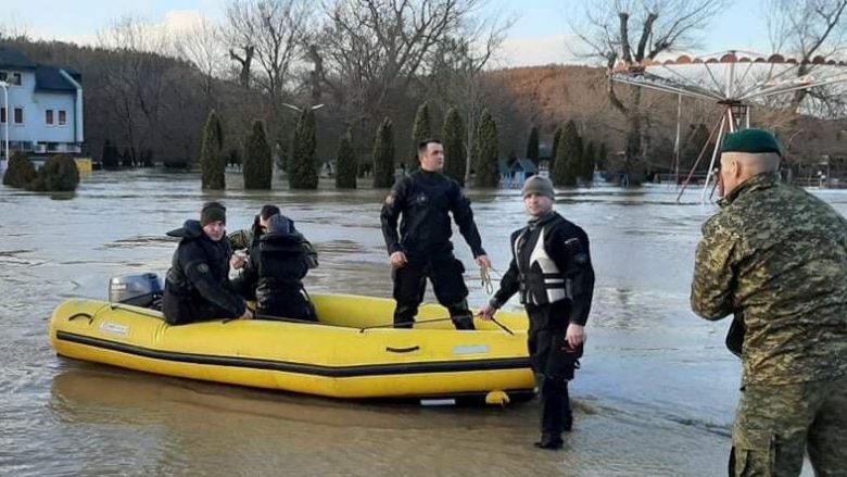 Angazhimi i njësiteve të FSK-së në operacionet e shpëtimit pas vërshimeve në Kosovë