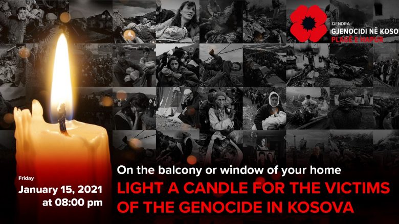 Në përkujtim të gjenocidit ndaj shqiptarëve sot ndizen qirinj nëpër ballkone