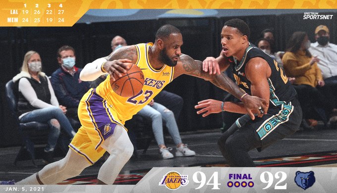 Spektakël rezultatesh në NBA: LA Lakers fitojnë në frymën e fundit ndaj Grizzlies, zhgënjejnë  Clippers