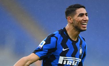 Mbrojtësit e Interit me më së shumti gola nga tripleta, Hakimi si Maicon