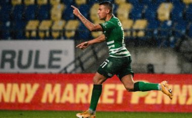 Uzuni shënon super gol nga goditja e dënimit ndaj Puscas Akademi