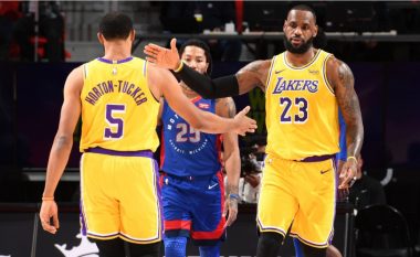 Lakers pësojnë nga Pistons, Clippers mposhtin Miami Heatin