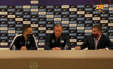 Trajneri i Mabetex Prishtinës, Morina: Ndeshja me Barcelonën krenari jo vetëm për klubin, por për të gjithë Kosovën