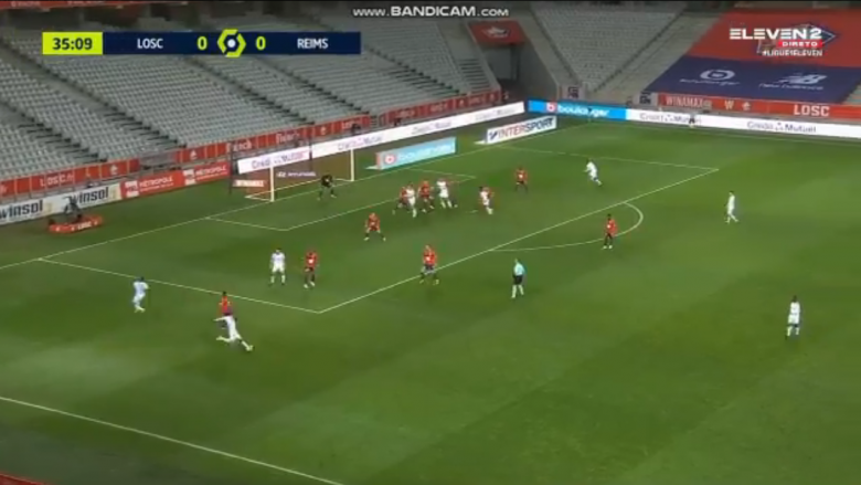 Arbër Zeneli shënon gol të jashtëzakonshëm ndaj Lilles