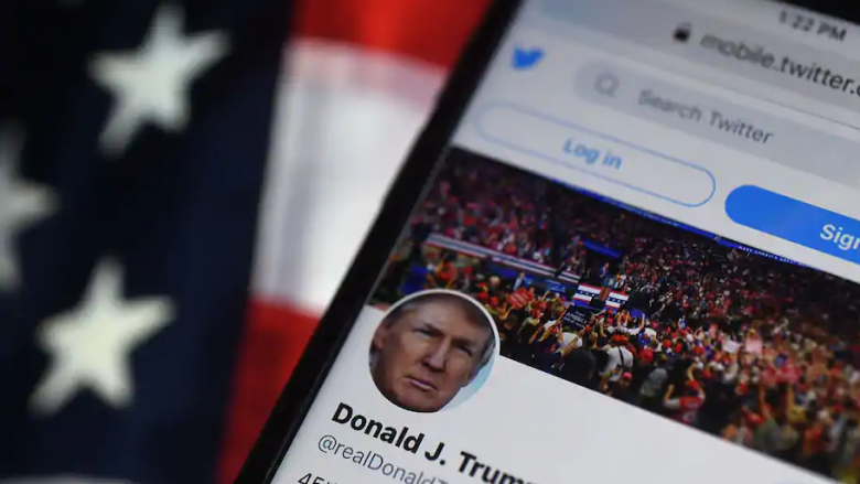 Pas ndalimit të Donald Trump në Twitter, ka 73 për qind dezinformata më pak për zgjedhjet në SHBA