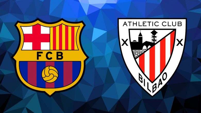 Finalja e Superkupës së Spanjës: Barcelona dhe Athletic Bilbao publikojnë formacionet zyrtare