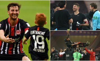 “Më mungon shumë djali, dua ta shoh duke u rritur” – kapiteni i Frankfurt, Abraham ka lënë Bundesligën që të luajë për një klub amator në vendlindje