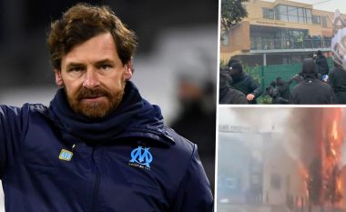 Tifozët e Marseille djegin qendrën stërvitore duke krijuar kaos, ndeshja ndaj Rennes shtyhet