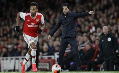 “Jemi duke bërë gjithçka që mundemi” – Arteta shpreson që Aubameyang të rikthehet për përballjen me Manchester Unitedin