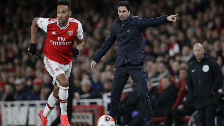 “Jemi duke bërë gjithçka që mundemi” – Arteta shpreson që Aubameyang të rikthehet për përballjen me Manchester Unitedin